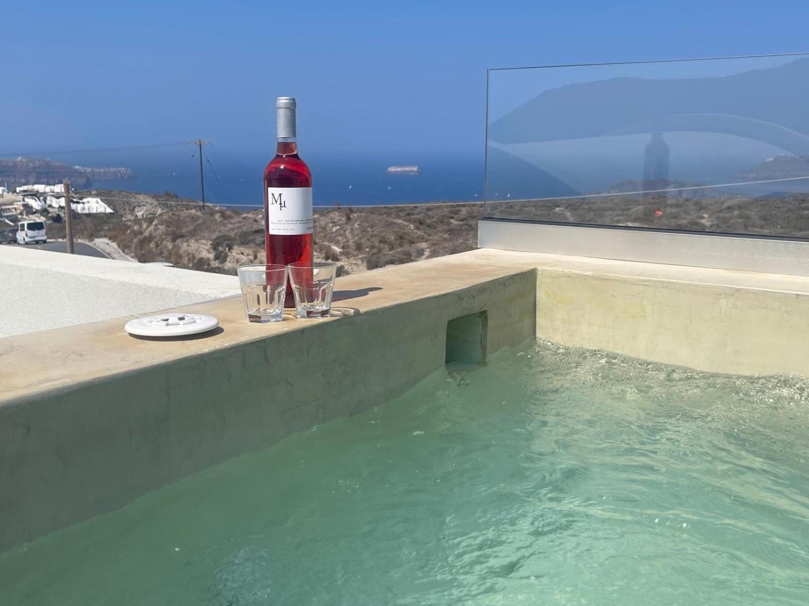 Lejardin Suites Santorini Pýrgos Exteriör bild